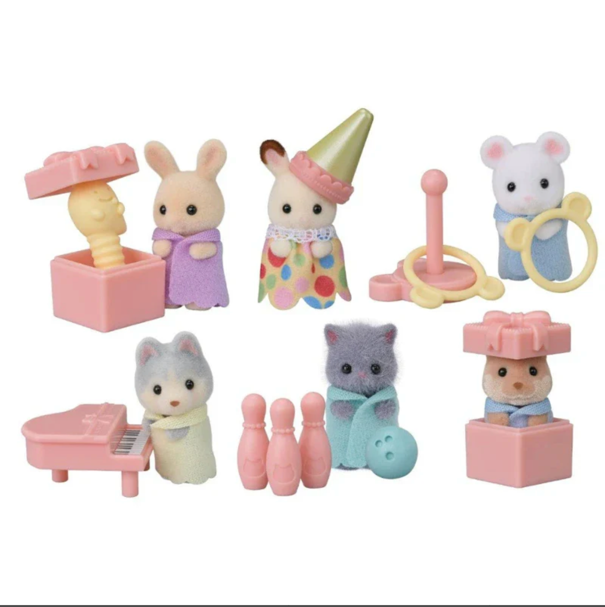 Sylvanian Families Mini Baby Party Series Bling Bags